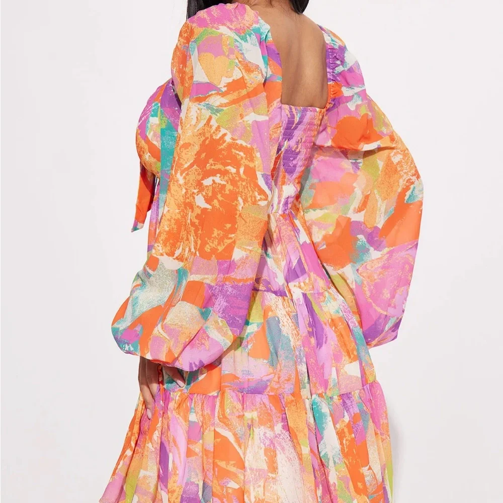 Watercolor Dress - Picture 3 of 3